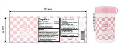 Label (Vanilla Wipes)
